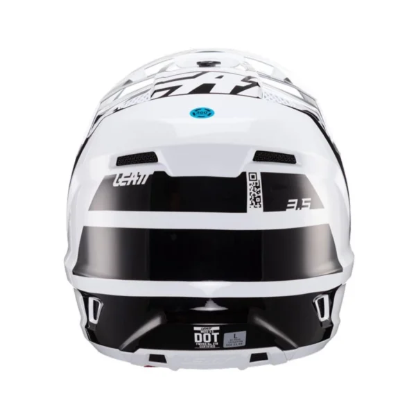 HELMET MOTO 3.5 V24 BLACK/WHITE INCLUDES 4.5 GOGGLE