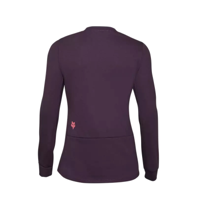 FOX W RANGER DR MD LS JERSEY [DRK PUR]