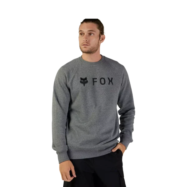 ABSOLUTE FLEECE CREW [HTR GRAPH]