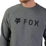 ABSOLUTE FLEECE CREW [HTR GRAPH]