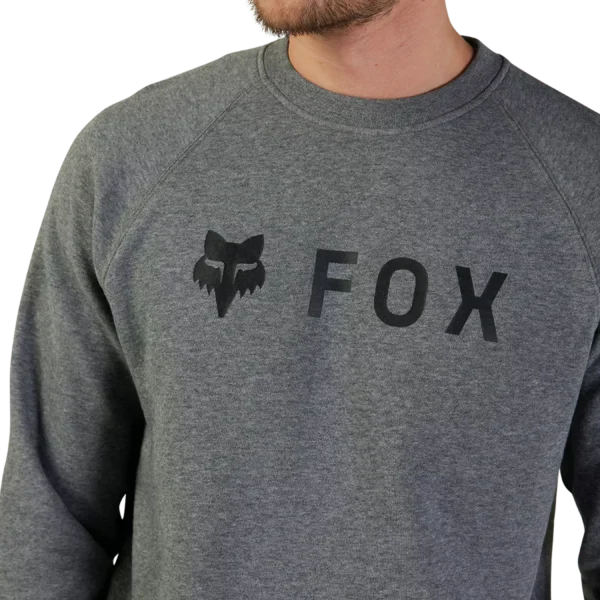 ABSOLUTE FLEECE CREW [HTR GRAPH]