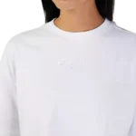 W WORDMARK OS CROP TEE [WHT]