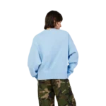 W WORDMARK OV FLEECE CREW [CAS BLU]