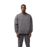 WORDMARK OVERSIZED FLEECE CREW [PTR]