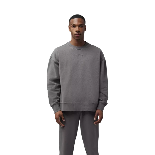 WORDMARK OVERSIZED FLEECE CREW [PTR]