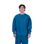 WORDMARK OVERSIZED FLEECE CREW [TWI]