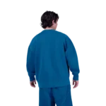 WORDMARK OVERSIZED FLEECE CREW [TWI]