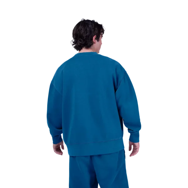 WORDMARK OVERSIZED FLEECE CREW [TWI]