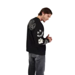 HELLO FUTURE OVERSIZED FLC CREW [BLK]