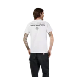 CHECKERED SS PREM TEE [OPT WHT]