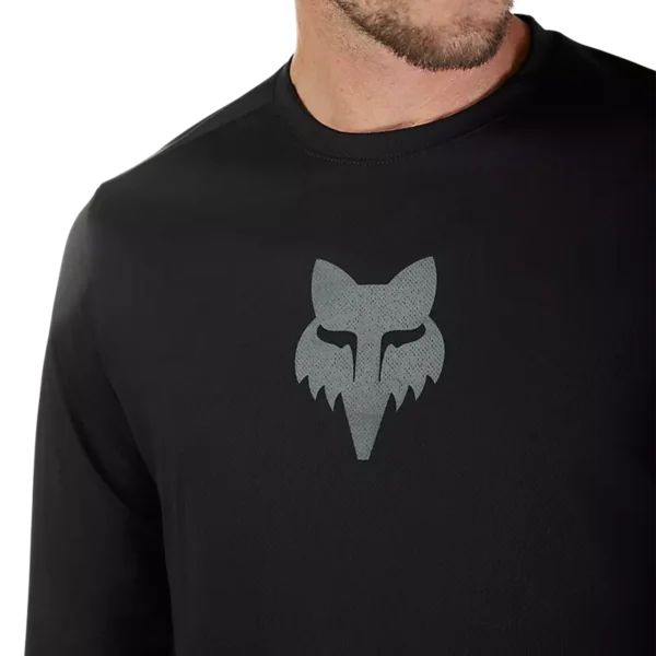 RANGER LS JERSEY FOX HEAD [BLK]