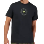 SPIRAL SS PREM TEE [BLK]