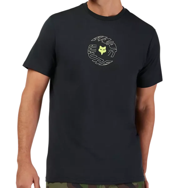 SPIRAL SS PREM TEE [BLK]