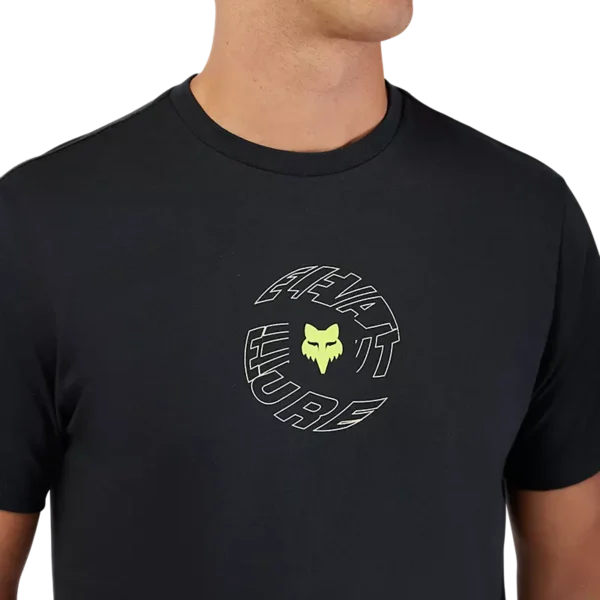 SPIRAL SS PREM TEE [BLK]