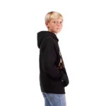 YTH ELEVATED FLEECE PO [BLK]