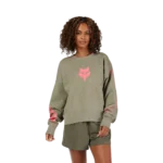 W ELEVATED OVERSIZED FLC CREW [ADB]