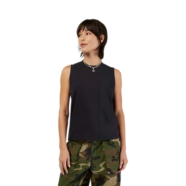 W MOTO-X BLOCKED TANK [BLK]