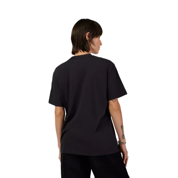 W ELEVATED SS TEE [BLK]