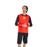 DEFEND LS JERSEY ELEVATED [FLO RED]