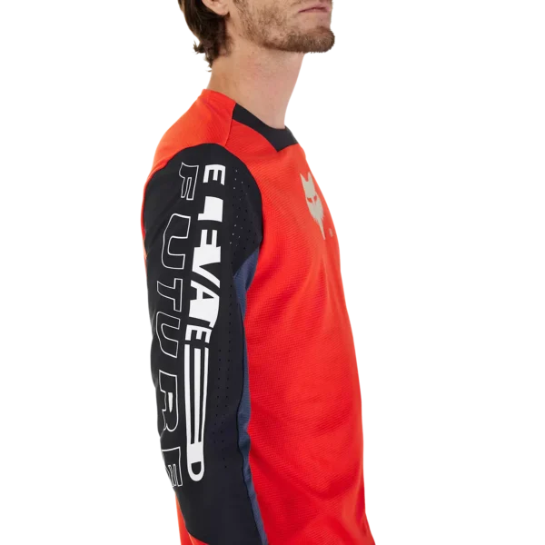 DEFEND LS JERSEY ELEVATED [FLO RED]