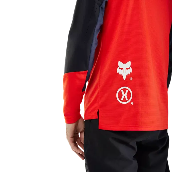 DEFEND LS JERSEY ELEVATED [FLO RED]