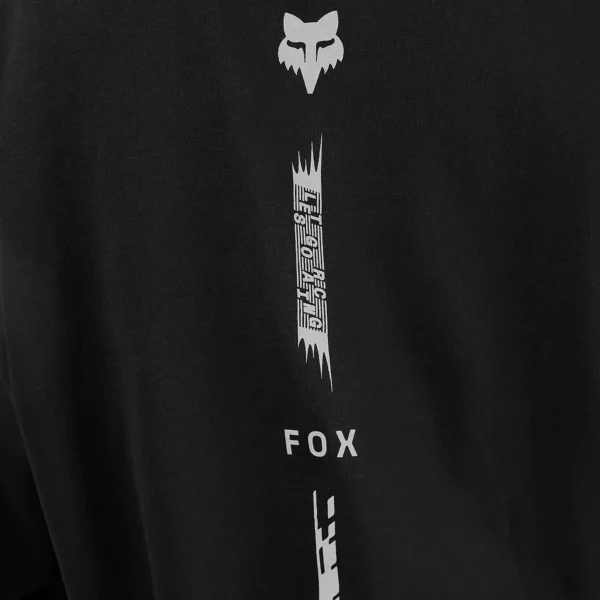 IMAGE COSMO OVERSIZED FLEECE CREW [BLK]