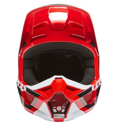 Casca - FOX V1 LUX HELMET, ECE [FLO RED]