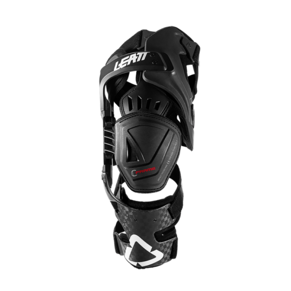 Protectie - LEATT KNEE BRACE  C-FRAME PRO CARBON  BLACK/RED