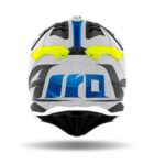 Casca - AIROH AVIATOR 3  WAVE SILVER GLOSS CHROME 2021