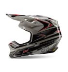 FOX YTH V1 GOAT STRAFER HELMET [BLK]