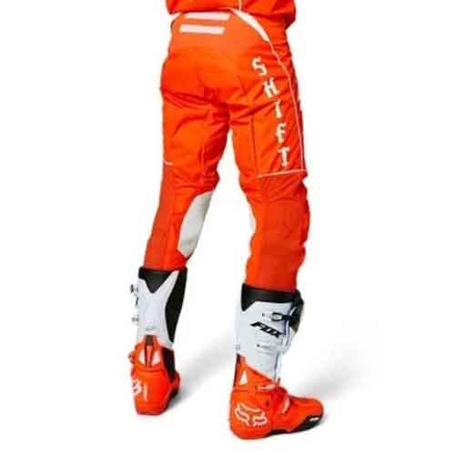 Pantaloni - SHIFT BLACK LABEL VEEM PANT [ORG/WHT]