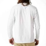 Bluze - FOX KAWASAKI STRIPES LONG SLEEVE PREMIUM TEE WHITE
