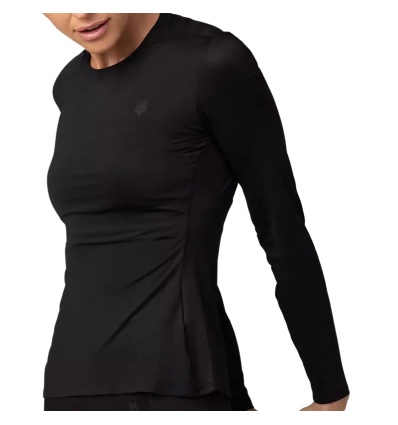 FOX W TECBASE LS SHIRT [BLK]