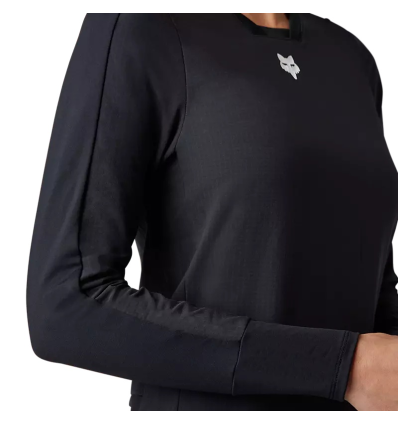 FOX W DEFEND THERMAL JERSEY [BLK]