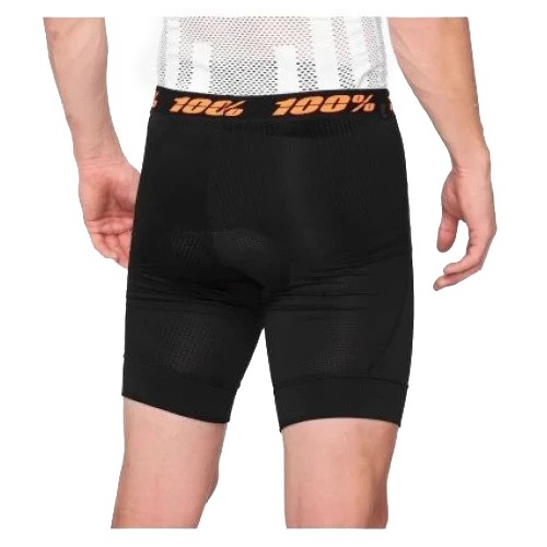 100% CRUX Mens Liner Shorts Black