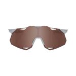 100% HYPERCRAFT XS - Matte Stone Grey - HiPER Crimson Silver Mirror Lens