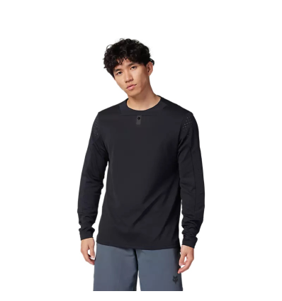 FOX DEFEND LS JERSEY [BLK]