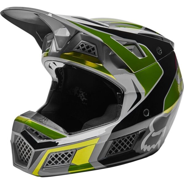 Casca - FOX V3 RS MIRER HELMET, ECE [FLO YLW]