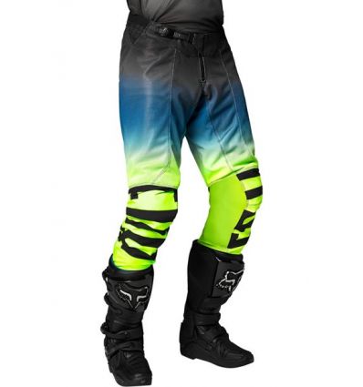 Pantaloni - FOX Airline Reepz Pant [BLK/YLW]