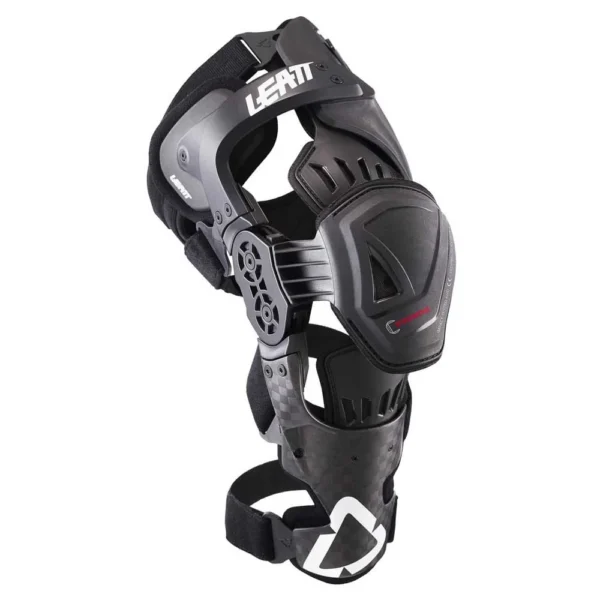 Protectie - LEATT KNEE BRACE  C-FRAME PRO CARBON  BLACK/RED