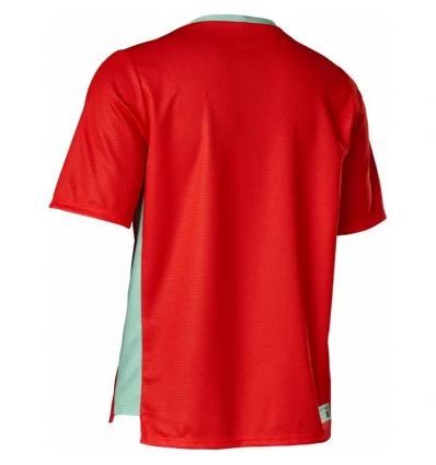 Tricou - FOX YTH DEFEND SS JERSEY [FLO RED]