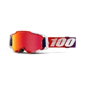 100% ARMEGA Goggle Factory HiPER Red Lens