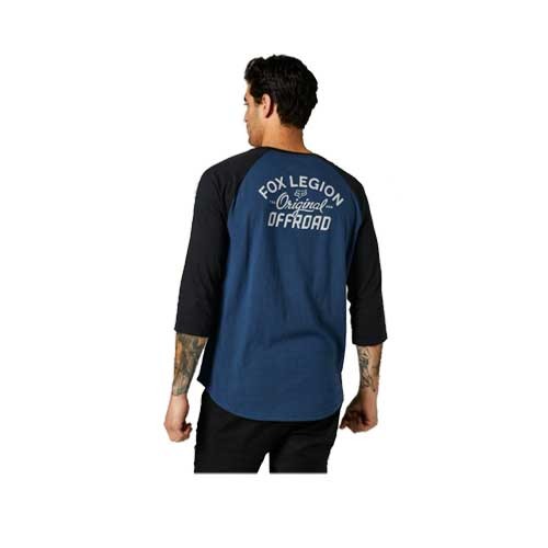 Bluze - FOX ORIGINAL SPEED 3/4 RAGLAN [DRK INDO]