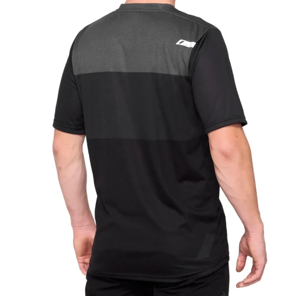 Tricou - 100% AIRMATIC Jersey Charcoal/Black