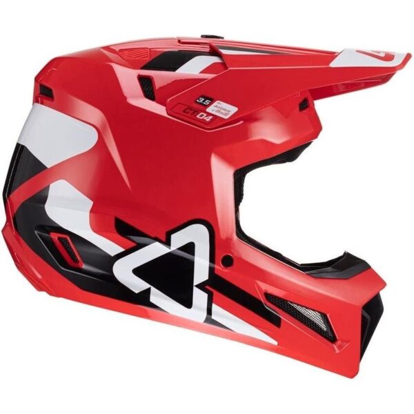 HELMET MOTO 3.5 V24 RED INCLUDES 4.5 GOGGLE