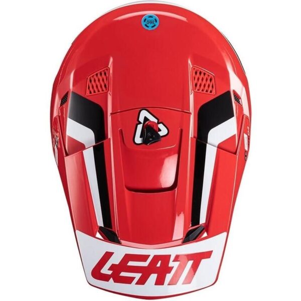 HELMET MOTO 3.5 V24 RED INCLUDES 4.5 GOGGLE