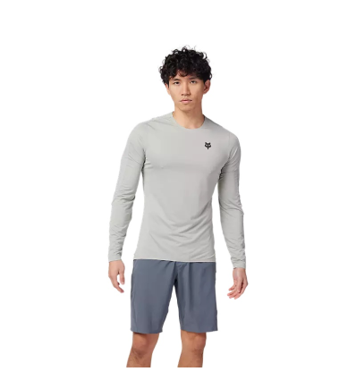 FOX FLEXAIR ASCENT LS JERSEY [GRY VIN]
