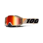 100% OCHELARI 100% RACECRAFT Goggle Poliet - Mirror Red Lens