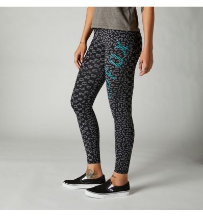 Pantalon - FOX AOP DETOUR LEGGING [BLK]
