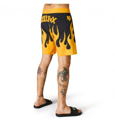 FOX SUPR TRIK 19" BOARDSHORT [BLK]